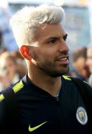 The hairstyle is also looking adorable on sergio aguero. Sergio Aguero Hair Man City Striker Shows Off New Silver Hairdo In Man Utd Clash Daily Star