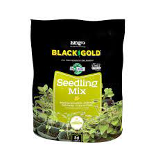 Cactus, repotting, soil, succulents, supplies. Black Gold Organic Seedling Mix 8 Qt Sun Gro Horticulture Stein S Garden Home