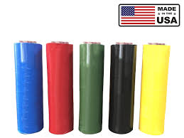 Colored Blown Hand Held Stretch Wrap Film