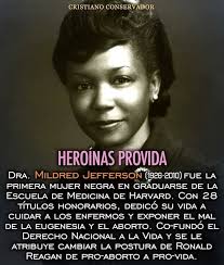 La Dra. Mildred Fay Jefferson, la...