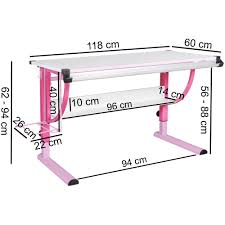 Unser mobile schreibtisch wächst mit den aufgaben. Mobel Kinderzimmerdeko Design Kinderschreibtisch Moritz Holz 120 X 60 Cm Rosa Weiss Madchen Schulerschreibtisch Neigungs Verstellbar Schreibtisch Kinder Hohenverstellbar Spielzeug Fade Ie