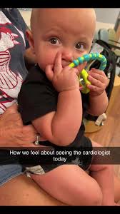 Weston Lee gigi is in awe of your strength. We got this #Westonstrong CHD  awareness 1 in 100 babies