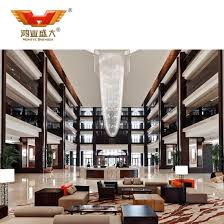 Professional in customizing hotel fixed furniture and hotel loose furniture. China Customized Commercial High Gloss Hotel Furniture Lobby China Hotel Furniture Lobby Hotel Lobby Furniture Set