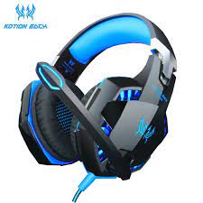 Gaming Headset Mic Led Headphones Stereo Bass Surround For Pc Ps4 Xbox One 3 5mm Unbranded Headphone Gaming Headset Gaming Headphones Headset