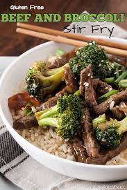 Gluten Free Beef And Broccoli Stir Fry Recipe Faithfully Gluten Free Gluten Free Asian Recipes Broccoli Stir Fry Broccoli Beef