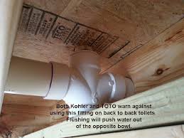 Check spelling or type a new query. Plumbing Hacks Wrong Way To Plumb Back To Back Toilets Terry Love Plumbing Advice Remodel Diy Professional Forum