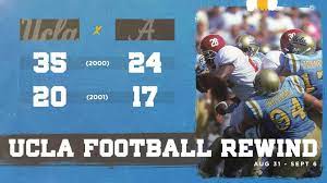 Watch for something different at 2:49.hold on tight! Ucla Fb Rewind Bruins Sweep Alabama Pac 12