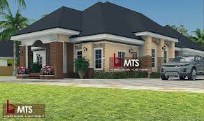 4 Bedroom Bungalow Rf 4011 Modern Bungalow House House Plans Mansion House Plan Gallery