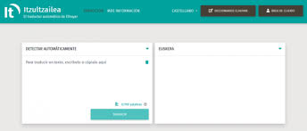 Nuevo Traductor Gratuito Y Automatico Multilingue De Elhuyar Noticias El Periodico Universitario