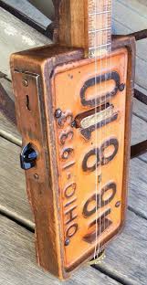 License Plate Cigar Box Guitar Cigar Box Guitar Plans Box Guitar Cigar Box Guitar