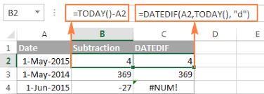 Subtract Dates In Excel Add Days Weeks Months Or Years To Date Subtraction Excel Tutorials Excel
