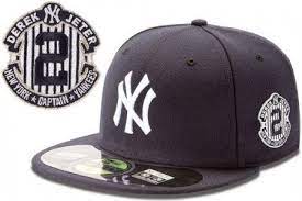 Derek Jeter Commemorative New York Yankees 59fifty Fitted Cap By New Era New York Yankees Derek Jeter New Era 59fifty