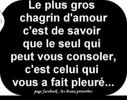 Chagrin D Amour Chagrin D Amour Citations Chagrin Mots Sympas