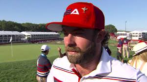 That time Anthony Kim took walk-off win a little too literally folowing his  singles victory over Sergio Garcia at Valhalla in 2008 😂