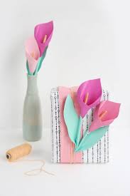 Diy Calla Blumen Aus Papier Aus Meinem Neuen Buch Blumen Basteln Aus Papier Blumen Aus Papier Und Blumen Selber Basteln