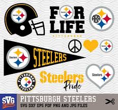 Pittsburgh Steelers Svg Logos Monogram Silhouette Cricut Cameo Screen Printing Sp 08 Cricut Svg Files For Cricut Cricut Projects Vinyl