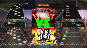 Rock Band 4 Vs Guitar Hero World Tour Chart Comparison Pull Me Under By Dream Theater