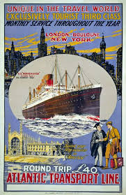 TW66 Vintage 1920 London New York Cruise Ship Travel Poster Re-Print  A1/A2/A3 | eBay | Vintage travel posters, Travel postcard, Travel posters