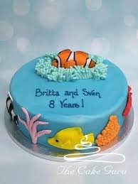 The fish cake was a little bit chewy, and i was expecting to find a little crunch on the sides, but instead it was just a lovely chewy fish cake with a golden crust. Tropical Fish Birthday Cake The Cake Guru