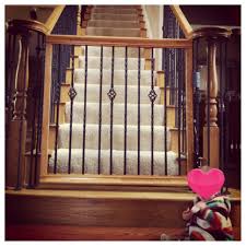 Maybe you would like to learn more about one of these? Baby Gate That Matches Your Staircase Diy Baby Gate Baby Gate Dog Gate
