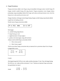 Video ini membahas mengenai bagaimana cara cepat tanpa rumus untuk mencari fungsi permintaan dan penawaran, semoga video ini bermanfaat yah untuk. Fungsi Permintaan Sinta