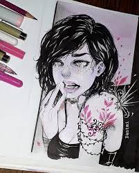repost dantmi السكيتش قد نزلته قبل كان شخابيط حاولت الونه و هي النتيجه ان شاء الله بتعجبكم و بالنسبه اللي رسمو لي دانتي حتى لو drawings art art drawings