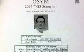 Yükseköğretime geçiş sınavı (ygs) sonuçları açıklandı. En Hizli Ygs Birincisi