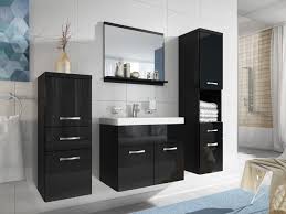 Ensemble Claudia Meubles De Salle De Bain Laque Noir Meuble De Salle De Bain Vente Unique Ventes Pas Cher Com Meuble De Salle De Bain Meuble Salle De Bain Mobilier De Salon