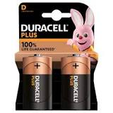 Duracell Plus D Batteries, Plus LR20, MN1300 Batteries