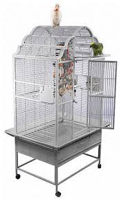 Koloa Kavern Convertible Top Medium Stainless Steel Bird Cage Stainless Steel Bird Cage Animal Room Stainless Steel