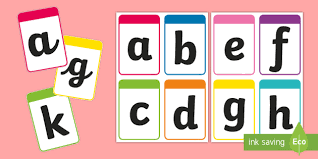 The vocabulary for these alphabet flashcards matches the phonic sound of each letter, . Lower Case Alphabet Flashcards