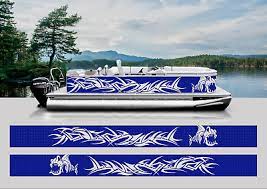 Pontoon Replacement Wrap Graphics Kit Decal Stickers Vinyl Diy Boat Fish Ebay In 2021 Pontoon Diy Boat Diy Vinyl