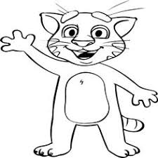 Today we will be coloring ben from talking tom, grab your coloring pencils, and let's add some colors and have … 12 Ausmalbilder Talking Tom Ideas Talking Tom Toms Talking Tom Cat