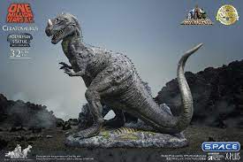 When dinosaurs ruled the earth: Ceratosaurus Statue One Million Years B C