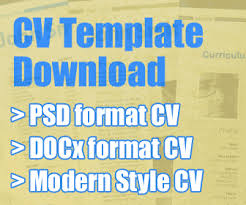 Microsoft word resume templates that you can easily download to your computer, edit to include your experience, and when you're ready to send your resume, be sure to attach it in the requested format, for example pdf or.docx. Curriculum Vitae Cv Biodata Template Doc Pdf Psd Format Download