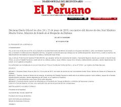 #mgpte recuerda el 15 de julio de 1890, fue declarado duelo nacional en el perú en honor a #miguelgrau. Jose Huerta Declaran Duelo Oficial Los Dias 24 Y 25 De Junio Tras El Fallecimiento Del Ministro Politica Correo