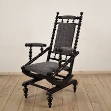 Product title costway folding rocking chair porch patio indoor foldable rocker seat with headrest average rating: Antique American Rocking Chair For Sale At Pamono