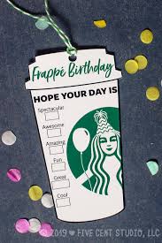Frappe Birthday Starbucks Birthday Parody Logo Coffee Cup Etsy Starbucks Birthday Starbucks Gift Card Starbucks Party