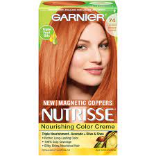 Garnier nutrisse ultra color (7.40 copper passion) permanent hair dye you can enjoy your vibrant hair color for almost two months. Garnier Nutrisse Hair Color 74 Lightest Intense Copper Shop Garnier Nutrisse Hair Color 74 Lightest Intense Copper Shop Garnier Nutrisse Hair Color 74 Lightest Intense Copper Shop Garnier Nutrisse
