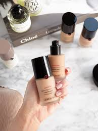 Silky, lightweight fluid foundation for seamless application. Giorgio Armani Power Fabric Foundation The Beauty Look Book
