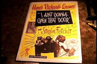 I AINT GONNA OPEN THAT DOOR ORIG MOVIE POSTER 1949 STEPIN FETCHIT RARE |  eBay