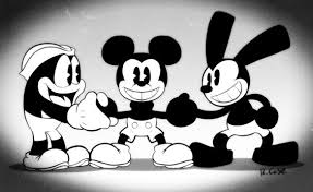 Flip Mickey And Oswald By Rongs1234 Deviantart Com On Deviantart Disney Fan Art Mickey Oswald The Lucky Rabbit