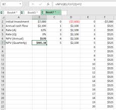 Npv or net present value is a financial metric in capital budgeting that is used to evaluate whether npv = net present value. Learn How To Calculate Npv With Quarterly Cash Flows In Excel Excelchat