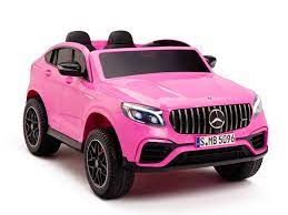 When buying cars for kids, however, parents need to think carefully about what size vehicle to purchase, where a car will likely be played with, and how easily an electric car will be to charge. 12v Mercedes Amg Glc63s Kids Ride On Car With Remote Control Pink