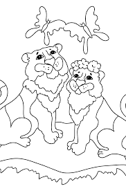 All you need is photoshop (or similar), a good photo, and a couple of minutes. Online Coloring Page Tigers With Butterflies