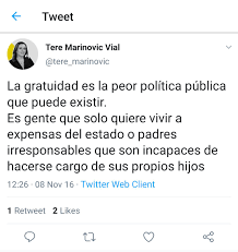 Los resultados muestran que teresa zuñiga marinovic estudió con gratuidad desde. Dario Platero Rivera Twitterissa Para Los Incredulos Ingrese El Rut De La Hija De La Tere A Este Vinculo Https T Co Jb2m6ujh17 El Rut Esta En Las Fotos Les Va A Salir Da Tanta