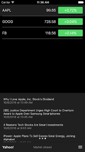 Use icloud to view your stocks watchlist on all your devices. Ios S Stocks App Clone Written In React Native Available Both Ios And Android Codespots Com