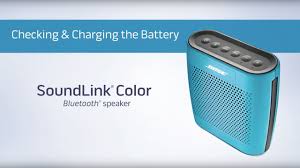Last year, the company launched the impressive $200 soundlink mini, a micro model, and now in early 2014, it's revamped its larger portable bluetooth. Bose Soundlink Color Checking And Charging The Battery Youtube