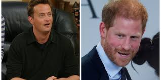 Prince Harry admitted he felt like Matthew Perry's character Chandler from  Friends