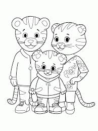 Daniel Tiger Coloring Pages Daniel Tiger Daniel Tiger S Neighborhood Daniel Tiger Birthday Party
